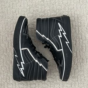 Vans Black Lightning Sk8-Hi High Tops